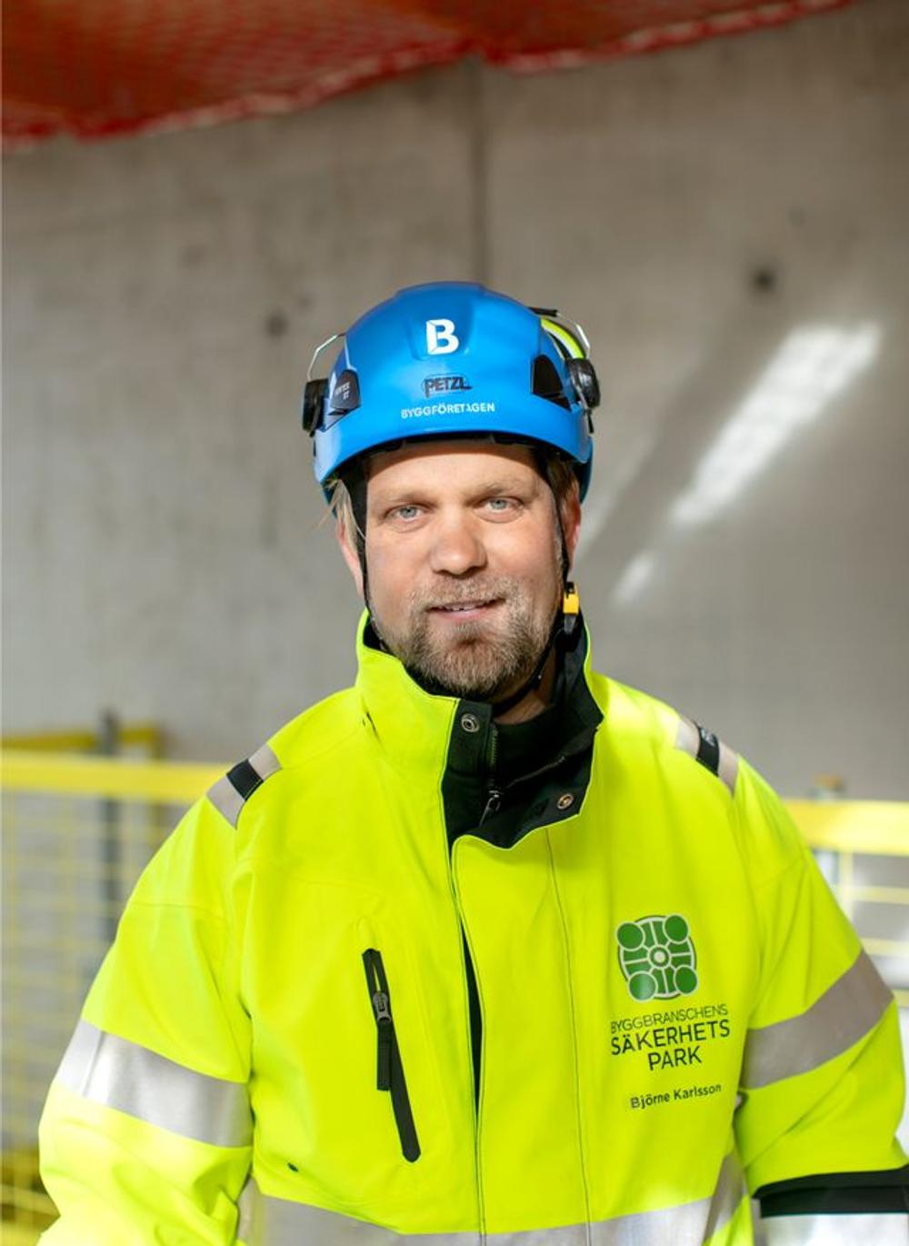 Björne Karlsson, verksamhetsansvarig på Säkerhetsparken