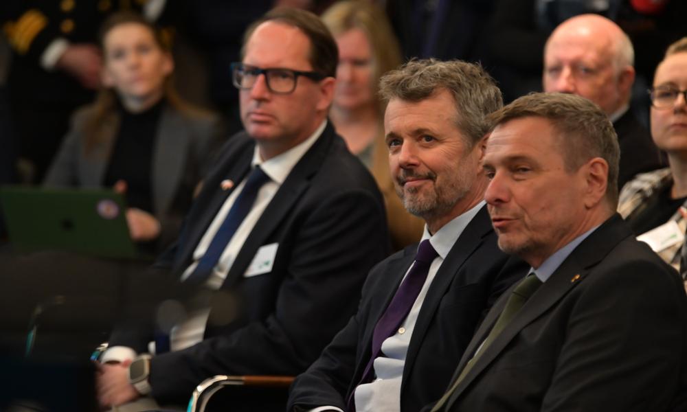 Kong Frederik X på erhvervsfremstød i Polen, januar 2024 Kong Frederik X på erhvervsfremstød i Polen, januar 2024