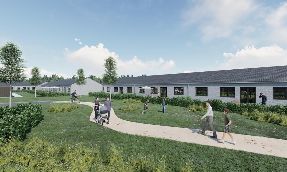 Boligerne bygges med en målsætning om at blive certificeret til DGNB Guld og opføres frem mod maj 2026. Boligerne bygges med en målsætning om at blive certificeret til DGNB Guld og opføres frem mod maj 2026.