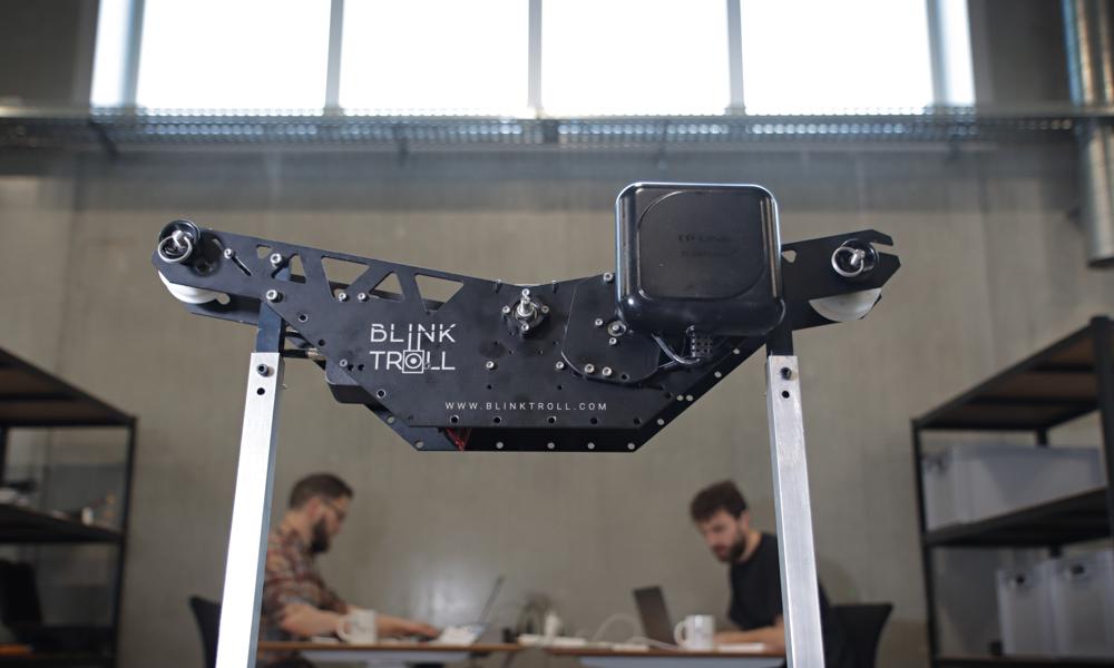 Blinktrolls robot skal simulere et bevægeligt mål, som skal give mere realistisk skydetræning for soldater og politibetjente.