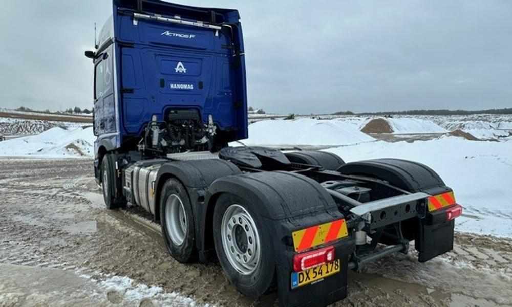 Actros til Simon Dahl fra Års. Actros til Simon Dahl fra Års.
