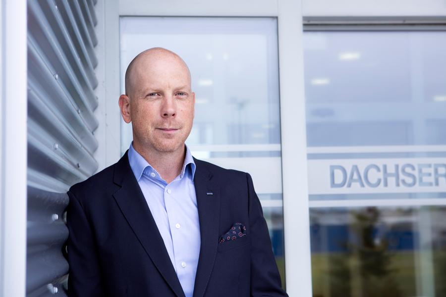 Joakim Friberg, Branch Manager på Dachser i Malmö. Joakim Friberg, Branch Manager på Dachser i Malmö.