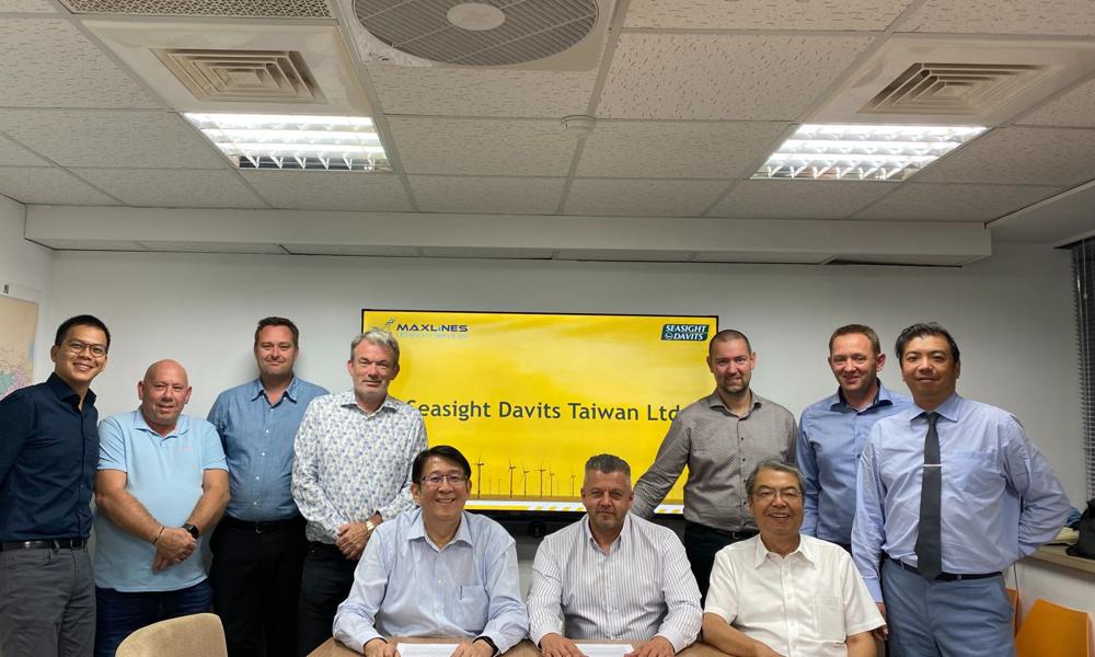 En delegation fra Seasight Davits var i oktober sidste år i Taiwan for at underskrive samarbejdsaftalen med MOS. En delegation fra Seasight Davits var i oktober sidste år i Taiwan for at underskrive samarbejdsaftalen med MOS.