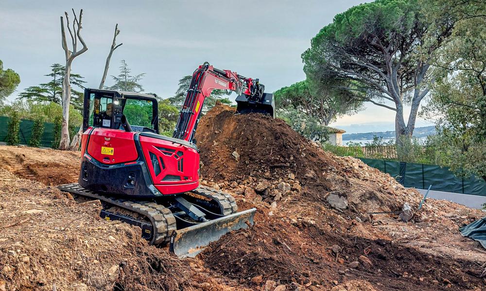 Maskinerna ska enligt Yanmar lämpa sig väl för arbete på trånga ytor. Maskinerna ska enligt Yanmar lämpa sig väl för arbete på trånga ytor.