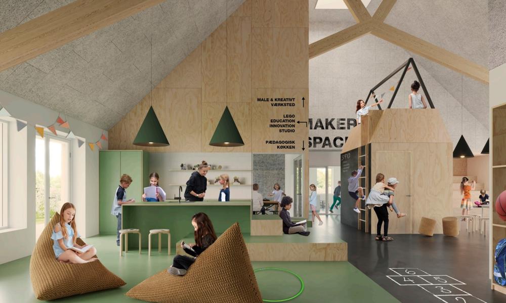 Som totalrådgiver stod Pluskontoret Arkitekter i 2024 for den overordnede koordinering af projektarbejdet med den nye Hejnsvig Skole. Som totalrådgiver stod Pluskontoret Arkitekter i 2024 for den overordnede koordinering af projektarbejdet med den nye Hejnsvig Skole.