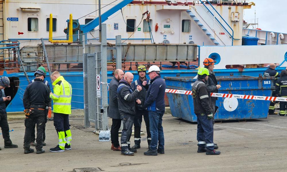 Heldigvis var der på intet tidspunkt fare for Smedegaardens medarbejdere. Heldigvis var der på intet tidspunkt fare for Smedegaardens medarbejdere.