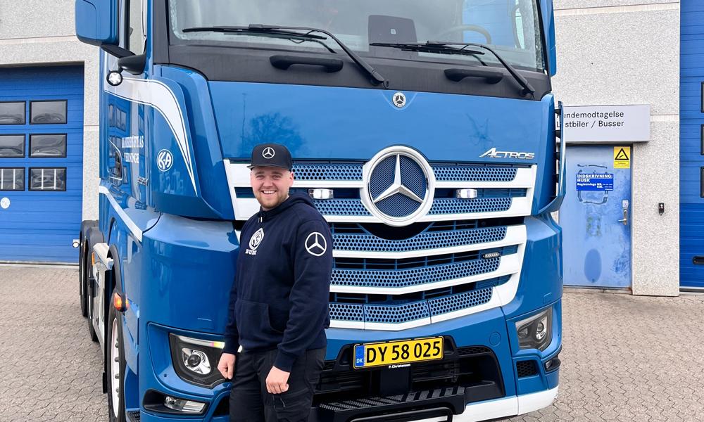 Mercedes Actros til Kai Andersens Eftf. Mercedes Actros til Kai Andersens Eftf.