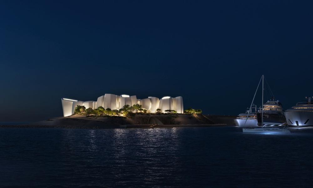 Koralrevet skal ifølge Pangea Rocks bygges i en 10.000 kubikmeter stor tank. Koralrevet skal ifølge Pangea Rocks bygges i en 10.000 kubikmeter stor tank.