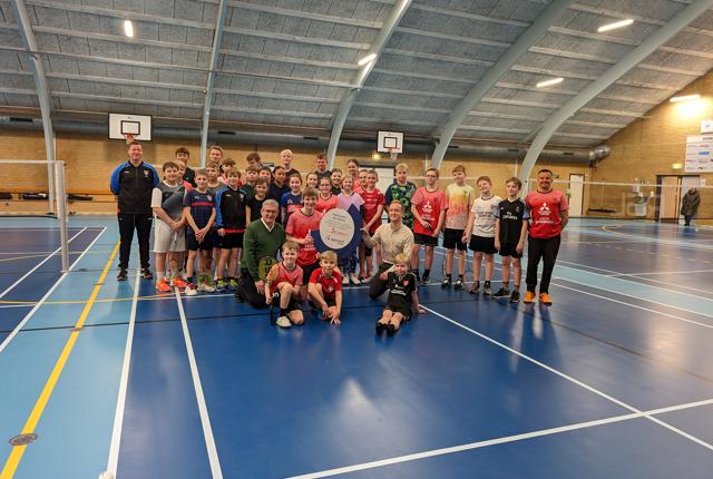 Bjergby-Mygdal Badminton ved Bjergby-Mygdal Idrætsforening har fået en donation fra Spar Nord Fonden.  Pengene er øremærket til afviklingen og udvikling af afdelingens kommende stævne, som har fået navnet ’Spar Nord Open 2024’.
