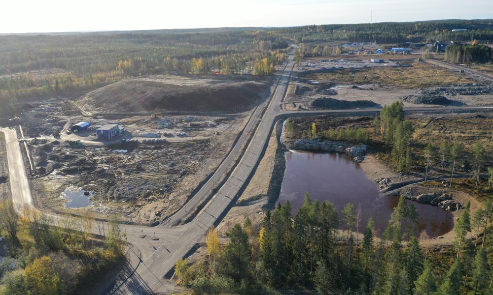 Hammarängen Skellefteå södra är ett logistikområde på 25 hektar som stod klart under hösten2023. Hammarängen Skellefteå södra är ett logistikområde på 25 hektar som stod klart under hösten2023.