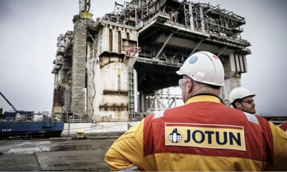 Økning: Jotuns driftsresultat økte med 2 prosent i første tertial i år sammenliknet med samme periode i fjor. Økning: Jotuns driftsresultat økte med 2 prosent i første tertial i år sammenliknet med samme periode i fjor.