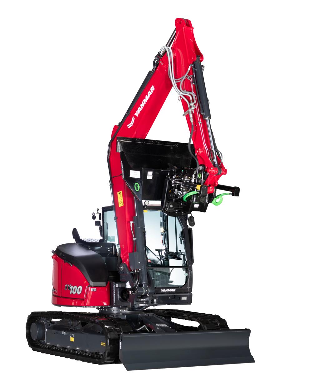 Yanmar SV100 ska ha fått många nya och användbara finesser. Yanmar SV100 ska ha fått många nya och användbara finesser.
