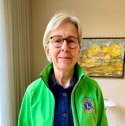 Karen Krogsgaard har været medlem af Lions Ingeborg Skeel siden starten. Hun har bl.a. været præsident i to omgange.