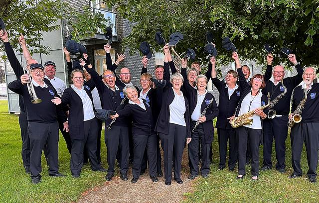 I weekenden kan du møde Brønderslev Harmoniorkester på Forårsmessen.