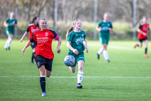 BI's Jyllandsserie-damer spillede søndag 2-2 hjemme mod Nibe.