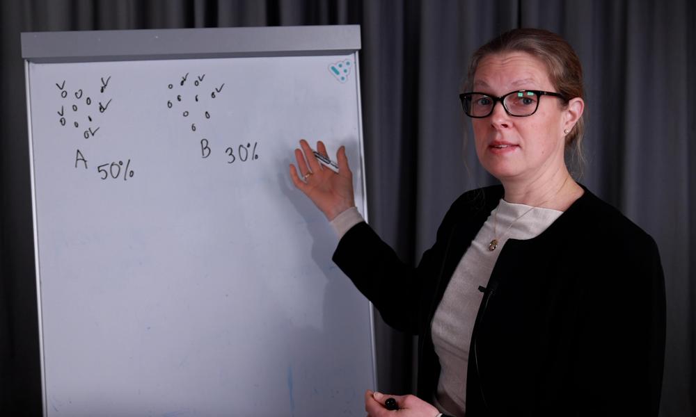 Ingrid Lönnstedt är doktor i matematisk statistik och en av kursledarna. Ingrid Lönnstedt är doktor i matematisk statistik och en av kursledarna.