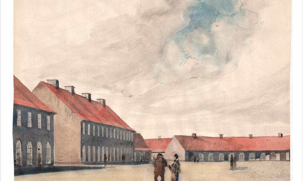 I forbindelse med arkitektkonkurrencen i 1917 lavede arkitekt Steen Eiler Rasmussen en række akvareller af byens rum, som han forestillede sig, at de ville komme til at se ud. I forbindelse med arkitektkonkurrencen i 1917 lavede arkitekt Steen Eiler Rasmussen en række akvareller af byens rum, som han forestillede sig, at de ville komme til at se ud.