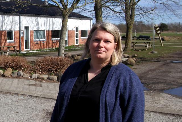Formand for støtteforeningen Tine Sønderskov håber, der kommer mange mennesker til lørdagens bankespil i friskolens hal.