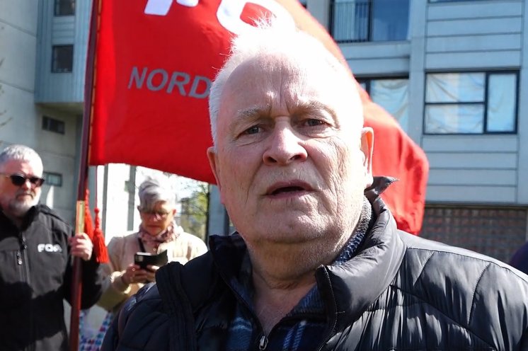 Video: Vrede nordjyder i aktion mod ny arbejdsdag