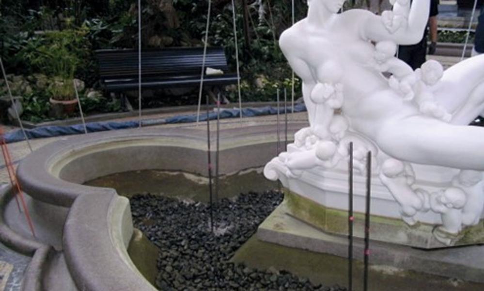 Opretning af gulvet i Ny Carlsberg Glyptoteket Opretning af gulvet i Ny Carlsberg Glyptoteket