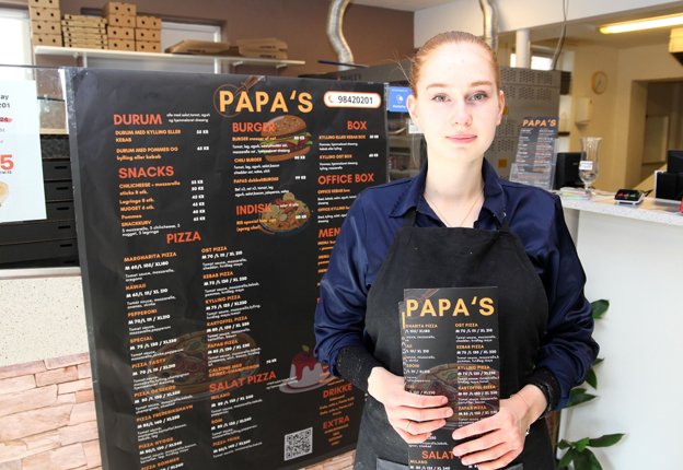 Efter et halvt år i Papas Pizza har Polina Mansouri sammensat et helt nyt menukort, der klar adskiller hendes restaurant fra alle andre i byen.