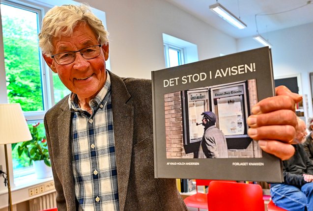 Knud Holch Andersen og teamet bag er glad for at Thy-avisernes 200 års historie er skrevet. - Men den er næsten blevet en nekrolog, lyder et fra forfatteren.