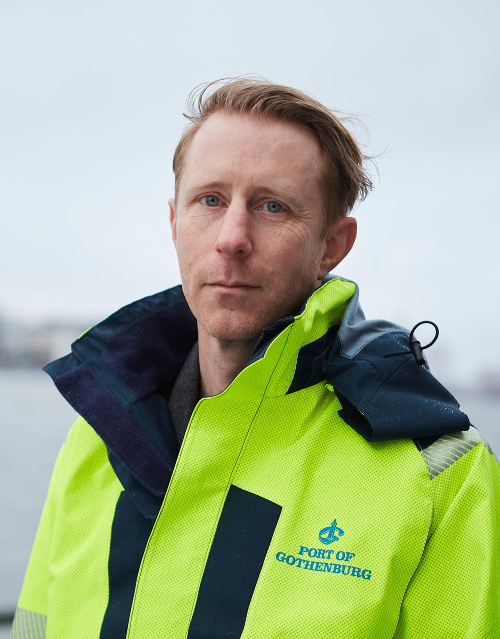 Magnus Nordfeldt, Head of Business Area Cargo på Göteborgs Hamn AB. Magnus Nordfeldt, Head of Business Area Cargo på Göteborgs Hamn AB.