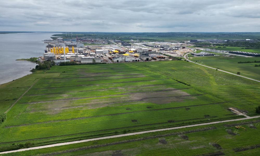 Byrådet har godkendt en lokalplan, der giver Siemens Gamesa knap 400.000 kvm mere at oplagre vinger på. Byrådet har godkendt en lokalplan, der giver Siemens Gamesa knap 400.000 kvm mere at oplagre vinger på.