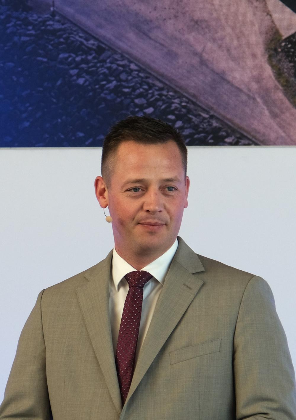 Transportminister Thomas Danielsen (V). Transportminister Thomas Danielsen (V).