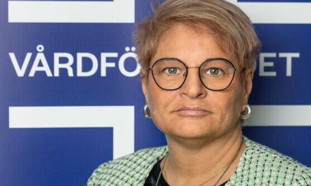 Sineva Ribeiro, ordförande för Vårdförbundet. Sineva Ribeiro, ordförande för Vårdförbundet.