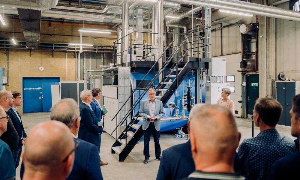 Ege Carpets indviede den nye Siemens elkedel i starten af juni. Ege Carpets indviede den nye Siemens elkedel i starten af juni.