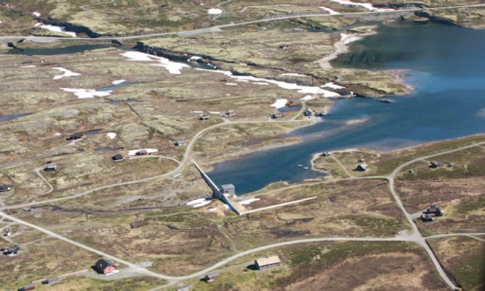 Vannkaftverk 2: Det er her på Torholmen at Hydro vil etablere et vannkraftverk. Vannkaftverk 2: Det er her på Torholmen at Hydro vil etablere et vannkraftverk.