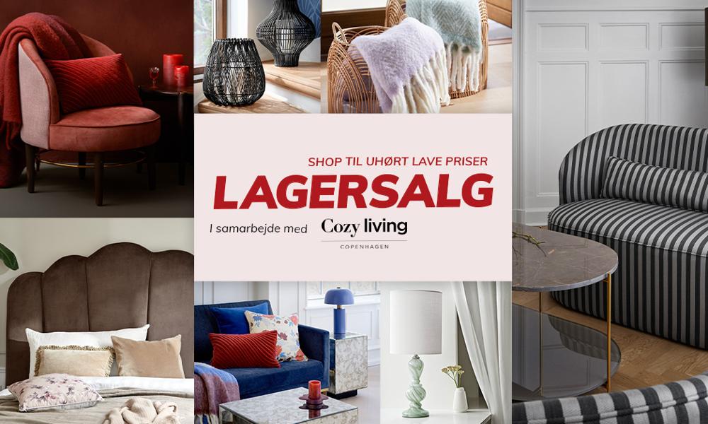 Reklame for lagersalget. Reklame for lagersalget.