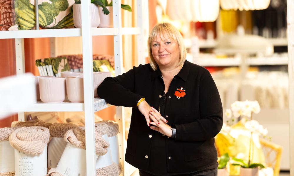 E,mily Birkin, landschef, Ikea Sverige. E,mily Birkin, landschef, Ikea Sverige.