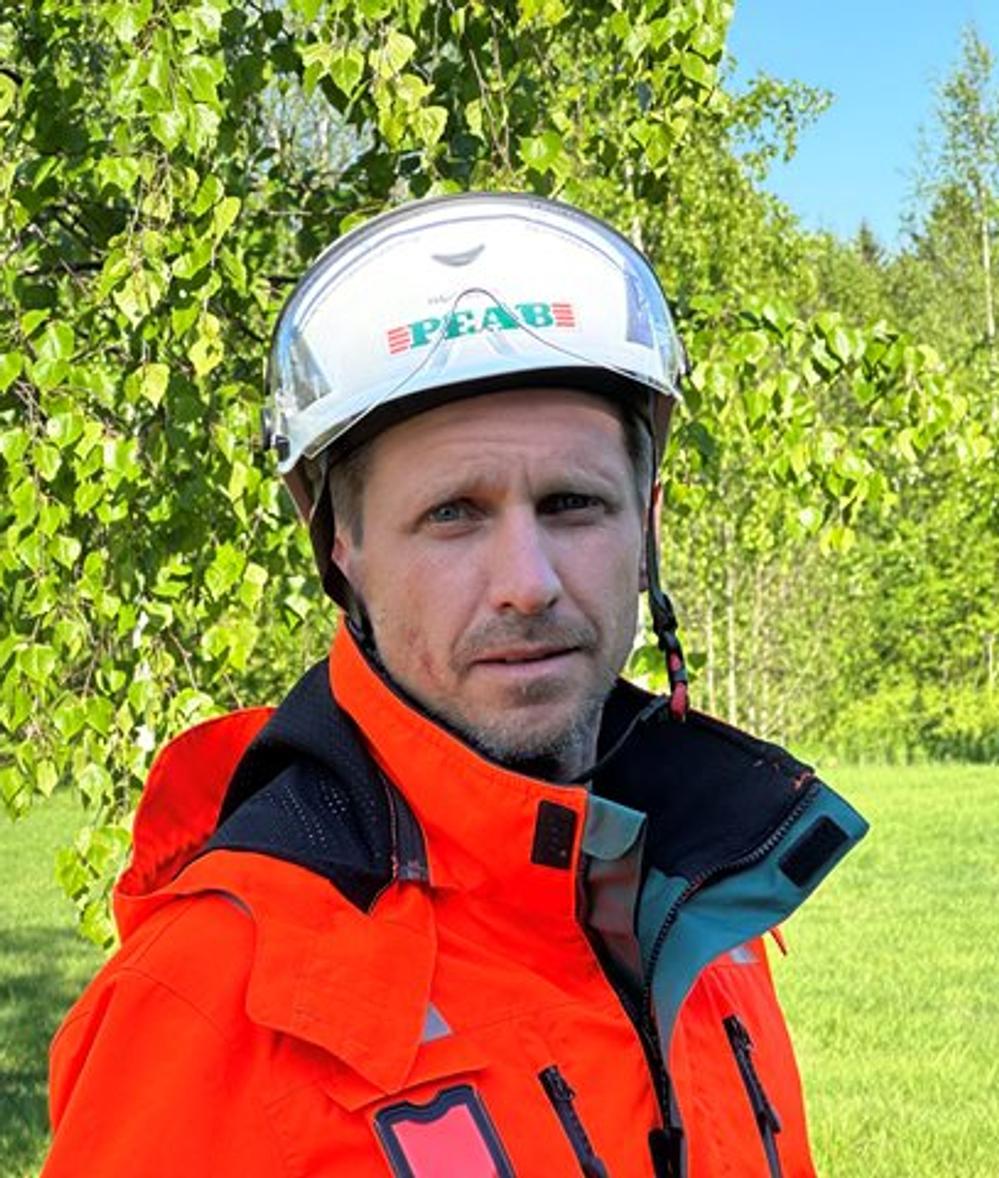 Hans Boija, regionchef på Peab. Hans Boija, regionchef på Peab.