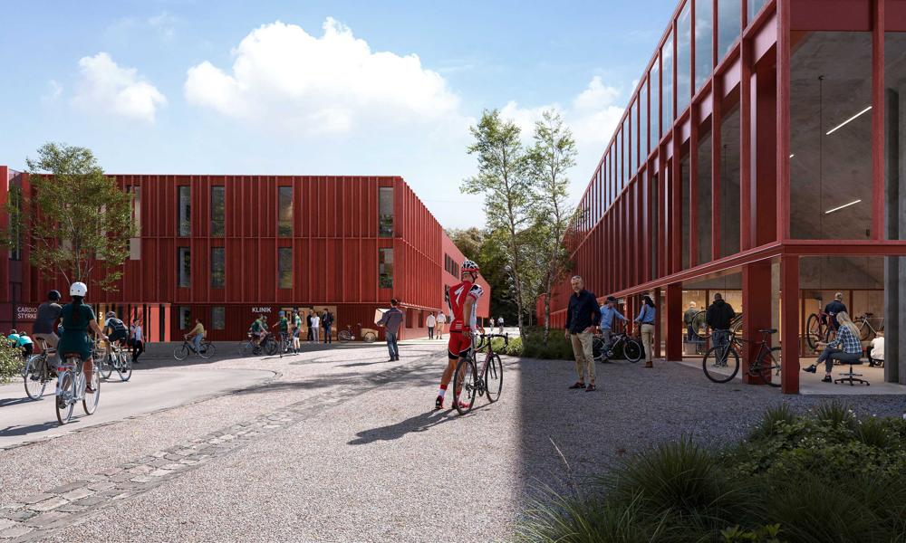 Den nye faciliteter ved Sportens Hus i Kongelunden. Den nye faciliteter ved Sportens Hus i Kongelunden.