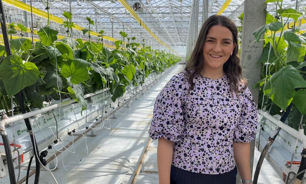 Elise Andersson, inköp- och sortimentsansvarig frukt, grönsaker och blommor på Coop Sverige. Elise Andersson, inköp- och sortimentsansvarig frukt, grönsaker och blommor på Coop Sverige.