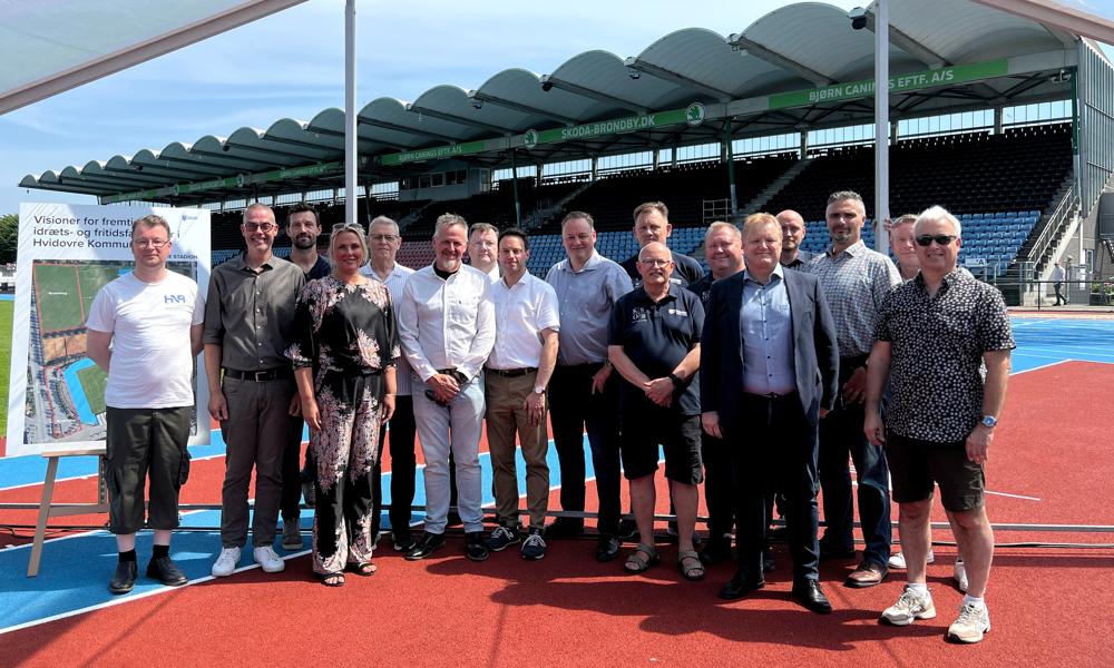 Præsentationen af stadionplanerne i Hvidovre 27. juni 2024. Præsentationen af stadionplanerne i Hvidovre 27. juni 2024.