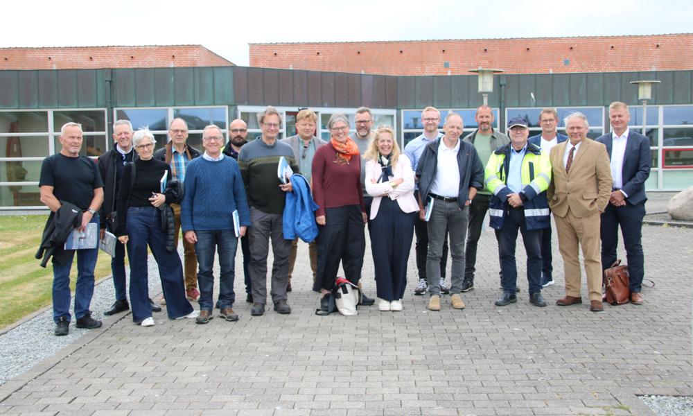 Arbejdsgruppen bag den nye uddannelse i Thyborøn. Arbejdsgruppen bag den nye uddannelse i Thyborøn.