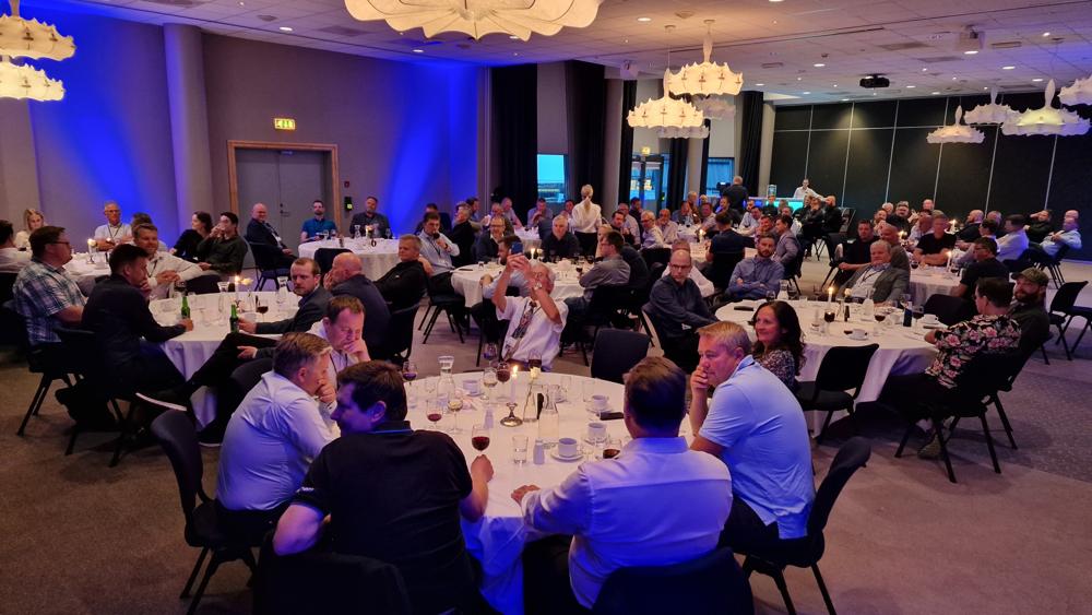 Felles middag er alltid høyt skattet under NBF Brukermøte. Felles middag er alltid høyt skattet under NBF Brukermøte.