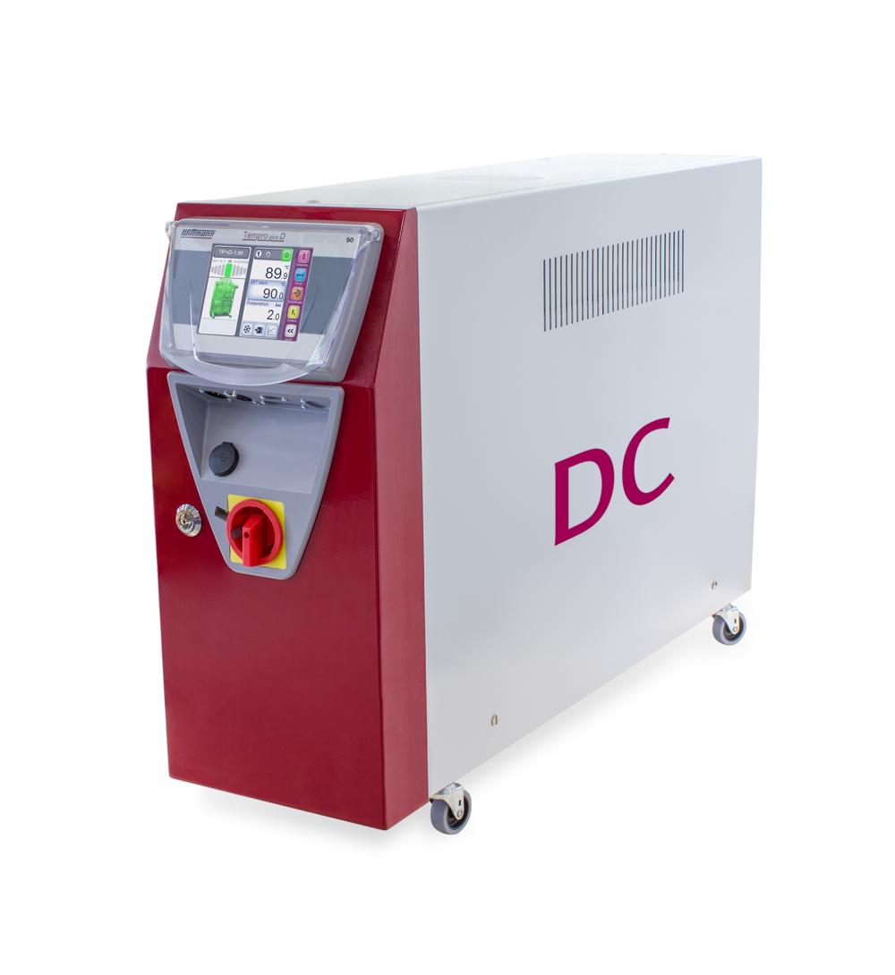 Temperaturregulator (Tempro plus D) som hämtar sin energi från formsprutningsmaskinens likströms-mellankrets. Temperaturregulator (Tempro plus D) som hämtar sin energi från formsprutningsmaskinens likströms-mellankrets.