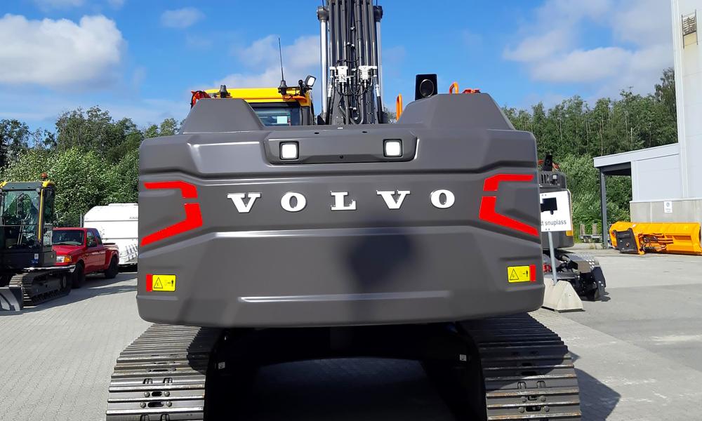 Volvo EC230 i den nye generasjonen beltegravere fra Volvo. Volvo EC230 i den nye generasjonen beltegravere fra Volvo.