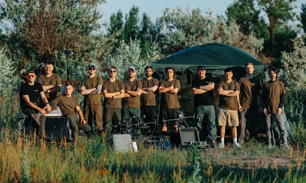 Dropla Techs team i Ukraine. Dropla Techs team i Ukraine.