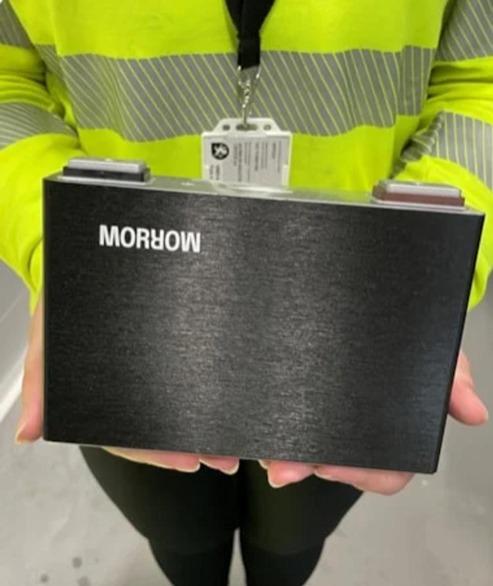 Batteri: Slik ser Morrows batterier ut. Batteri: Slik ser Morrows batterier ut.
