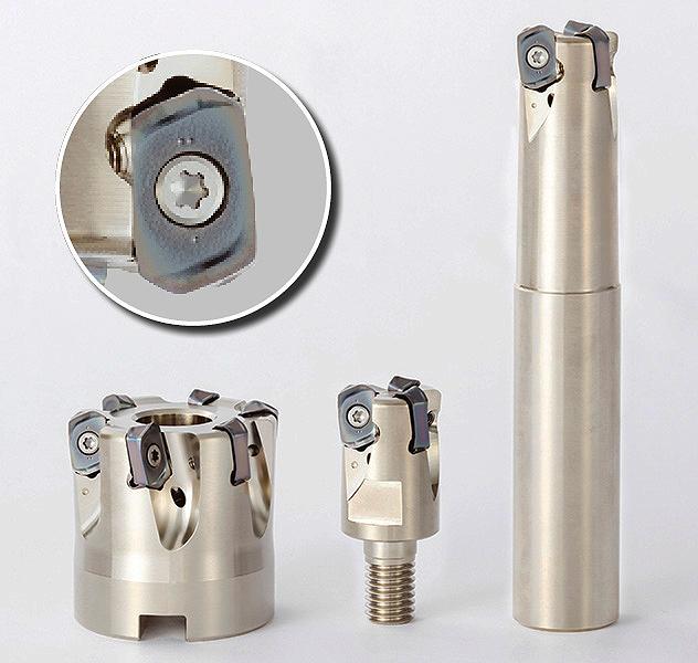 Kyoceras MFH-serie er full av effektive High Feed-freser. Kyoceras MFH-serie er full av effektive High Feed-freser.
