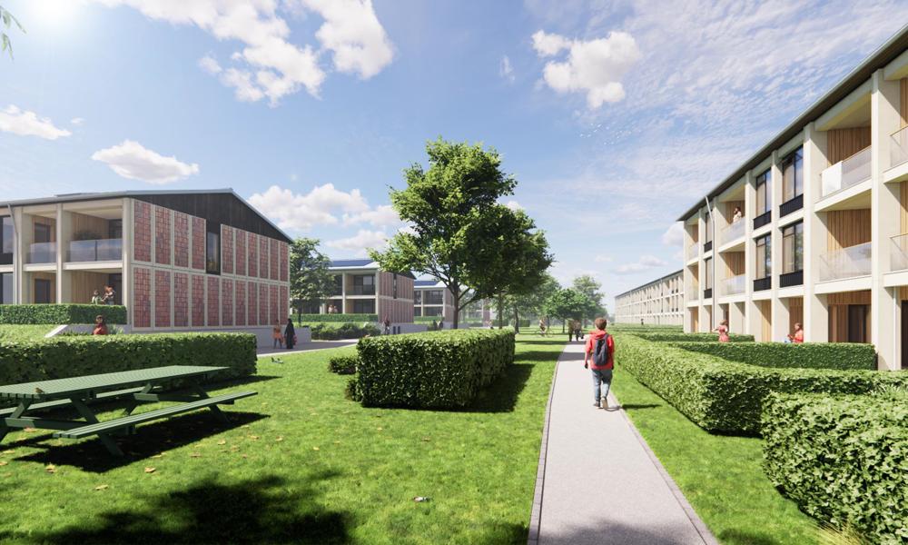 Arbejdernes Boligselskab i Gladsaxe totalrenoverer Egeparken. Arbejdernes Boligselskab i Gladsaxe totalrenoverer Egeparken.