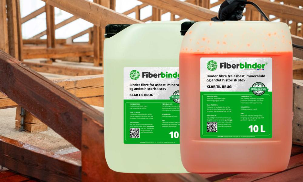 Fiberbinder® er testet i laboratorieforsøg. Fiberbinder® er testet i laboratorieforsøg.