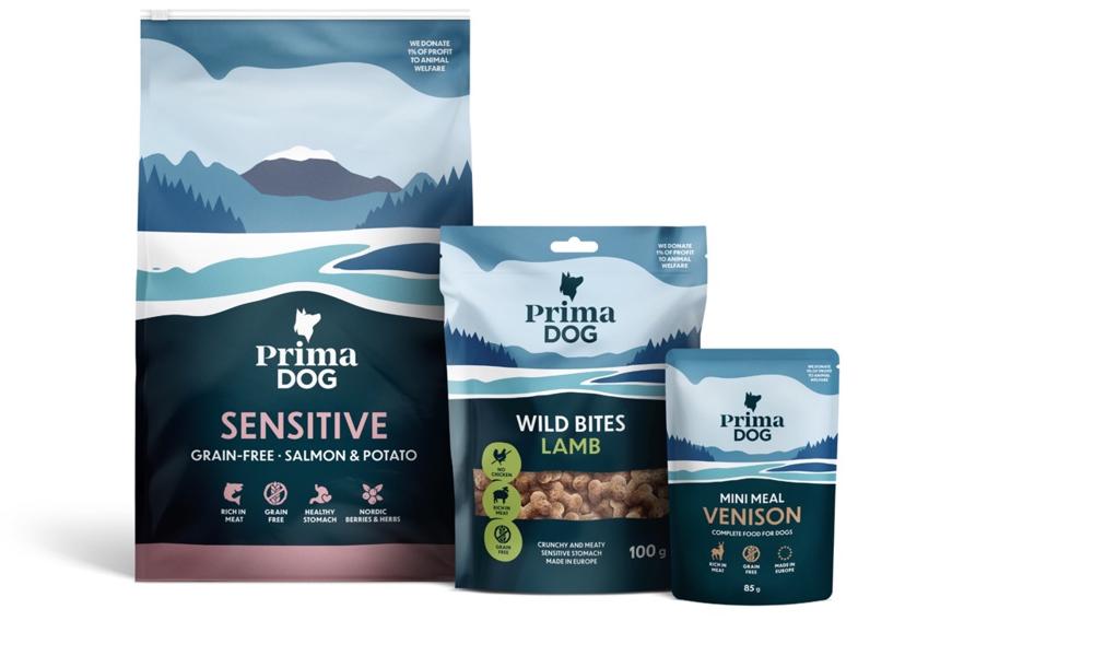 PrimaDogs hållbara och kostnadsbesparande förpackningskoncept PrimaDogs hållbara och kostnadsbesparande förpackningskoncept