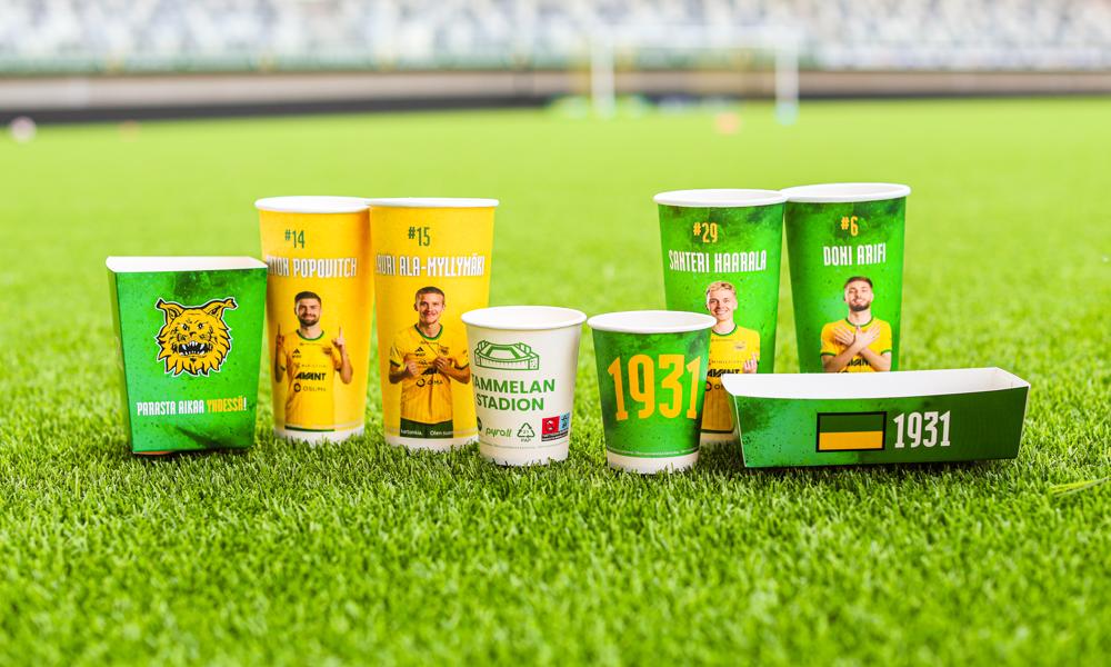 Take Away-förpackningsserie för Ilves Stadium Take Away-förpackningsserie för Ilves Stadium