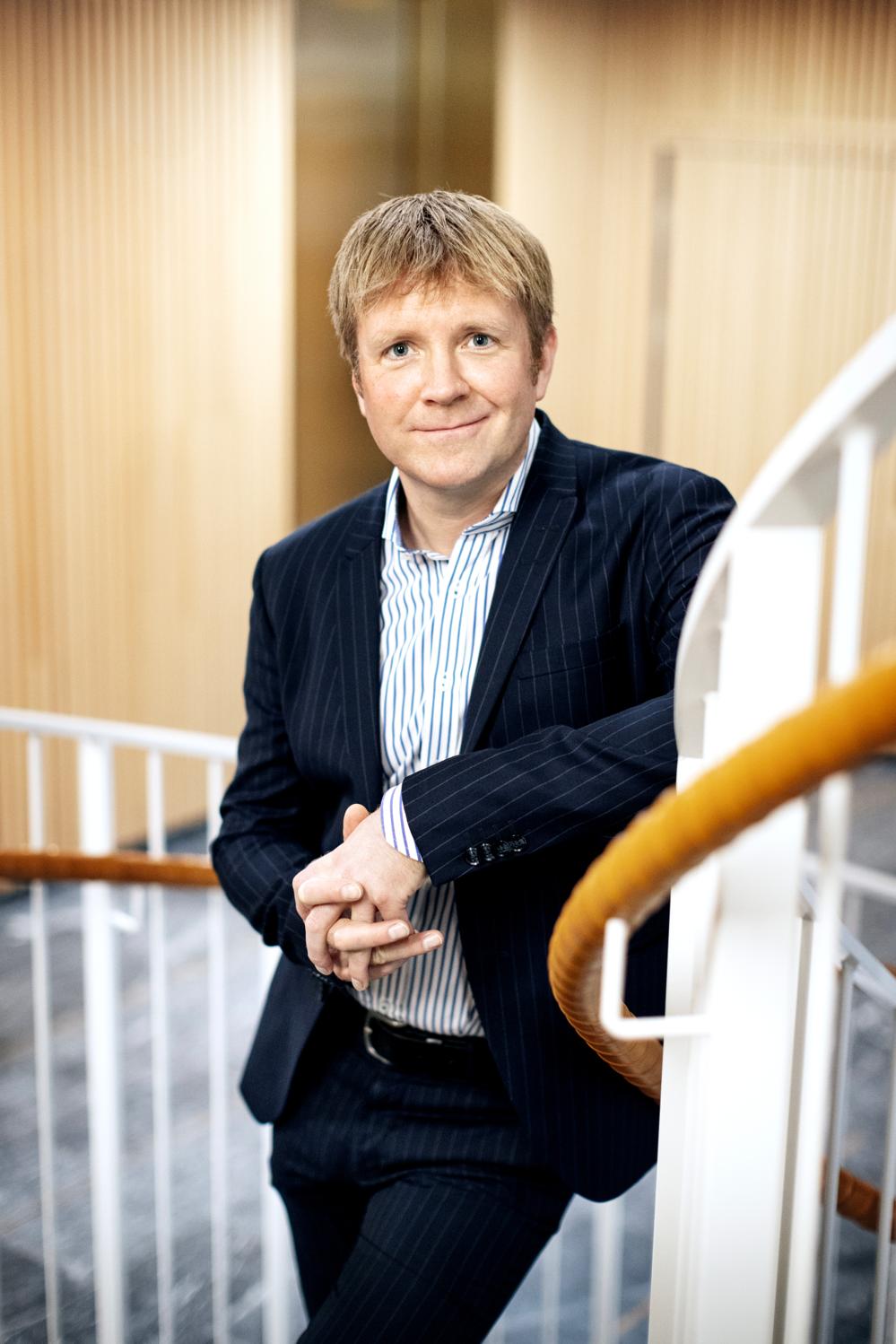 Mårten Sohlman, vd på SBMI. Mårten Sohlman, vd på SBMI.